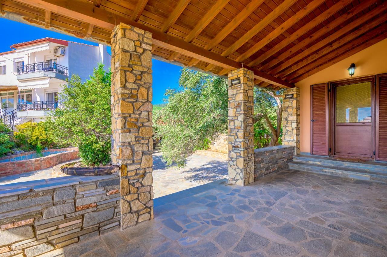 Luxurious Villa With Gorgeous View And Bbq Alexandroupoli Eksteriør billede