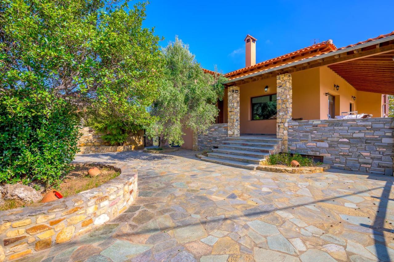 Luxurious Villa With Gorgeous View And Bbq Alexandroupoli Eksteriør billede